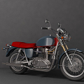 Modern Motorcycle 3d model