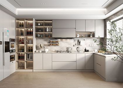 Modern Kitchen 3d model