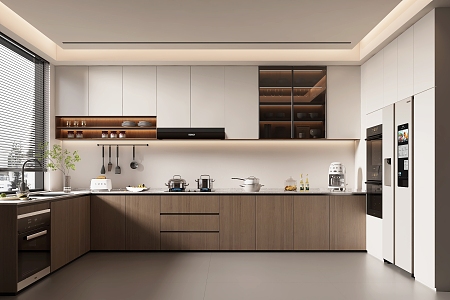 Modern Kitchen 3d model