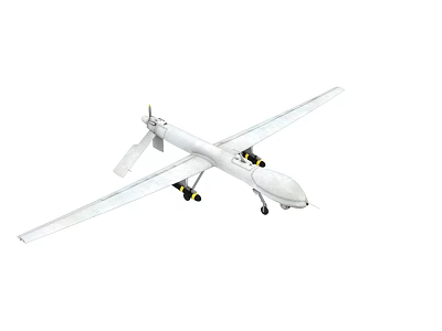 High Performance Military Fighter Jet With Long Wingspan And Weapon Attachments 3d model