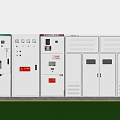 Industrial Equipment Control Panels with Distribution Cabinets Indicator Lights and Display Screens