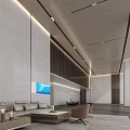 Company lobby 3d model