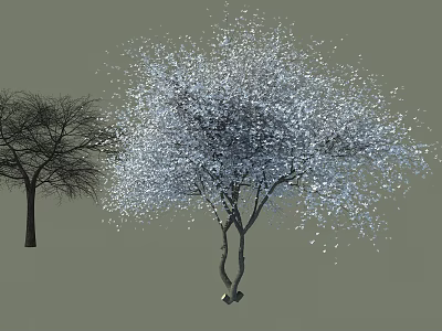 Modern Cherry Tree 3d model