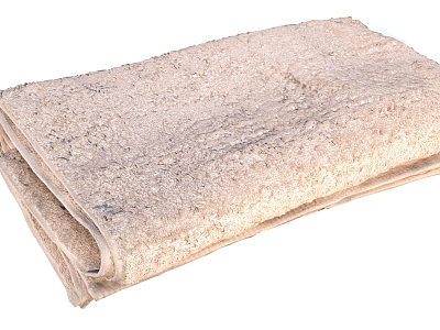 Dirty towel 3d model