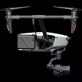 Smart Drone With Four Rotors HD Camera And Sturdy Frame Design 3d model