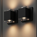 Modern wall lamp metal wall lamp 3d model