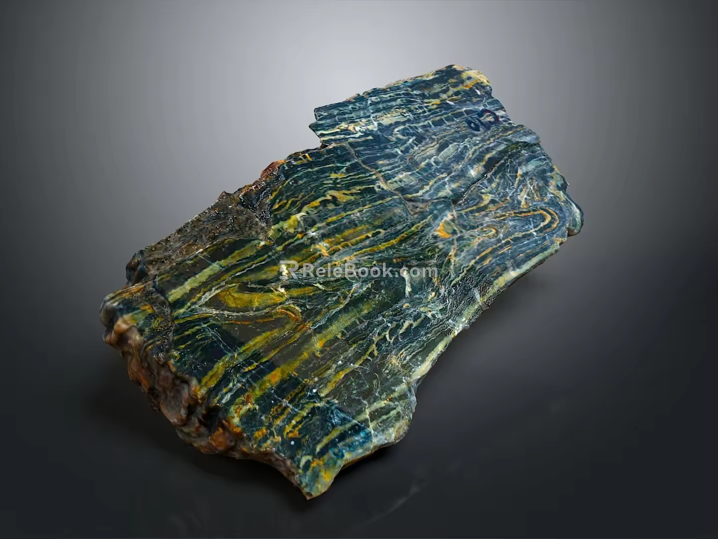 Rock Block Rock Block Rock Specimen Boulder Big Stone Block Rock Stratum Rock Stratum Rock Stratum Rock 3d model