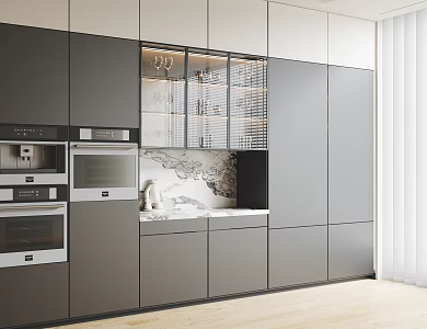 Modern Sideboard Wine Cabinet Sideboard Wine Cabinet Dining Room Cabinet 3d model