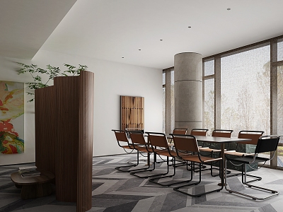 Modern Meeting Room Lounge model