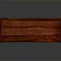 Traditional Solid Wood Console Table With Drawers And Carved Legs