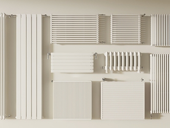 Radiator heat sink heater 3d model