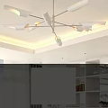 Alien chandelier 3d model