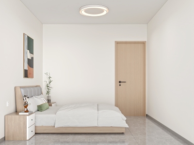 Simple Guest Room 3d model