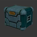Science Fiction Box Science Fiction Box Military Box Password Box Military Material Science Fiction Material Science Fiction Password Box 3d model