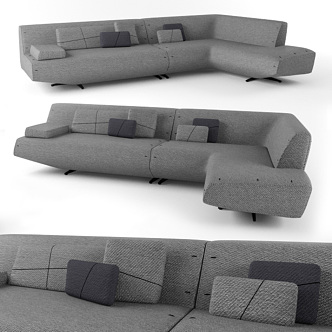 Corner sofa 3d model