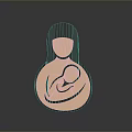 Stylish Baby Furniture Design With Mother Holding Newborn Baby