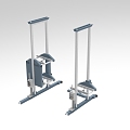 industrial lifting equipment automatic lift 958 3d model