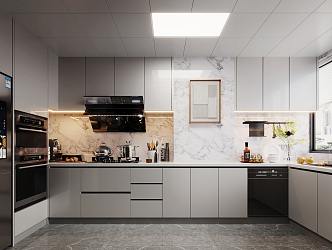 Modern Kitchen 3d model