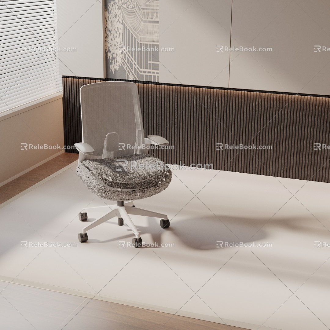 Modern office chair 3d model