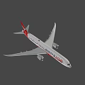 Qantas 100th Anniversary Passenger Plane With White Red Livery And Spirit Of Australia Logo