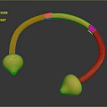 Yellow Neckband Headphones Speaker With Soft Flexible Band And Lightweight Portable Design