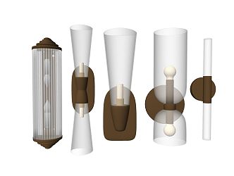 Modern wall lamp 3d model