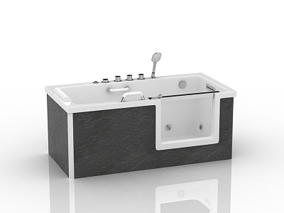 Modern Bathtub 3d model