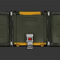 Science Fiction Box Science Fiction Box Military Box Password Box 3d model