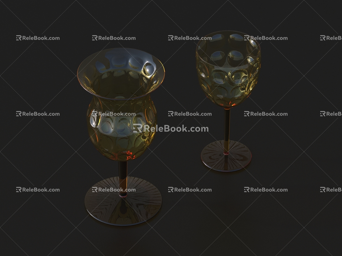 Modern Glass Glass Cup Life Supplies 3d model