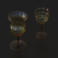 Modern Glass Glass Cup Life Supplies 3d model