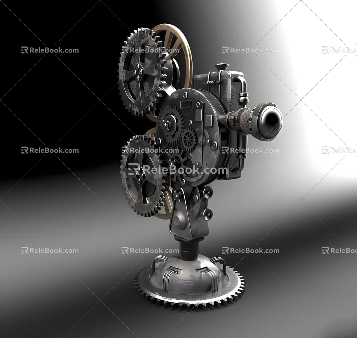 modern old camera modern camera machine camera camera equipment 3d model