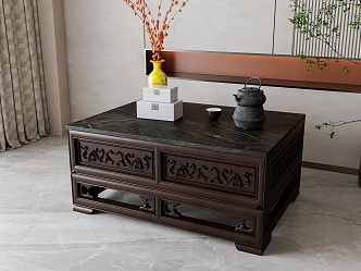 New Chinese Tea Table 3d model