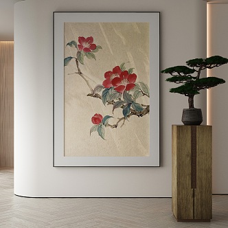 New Chinese Decorative Painting 3d model