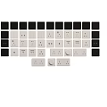 Assorted Switch Panels Featuring Black and White Designs With Multiple Socket Options