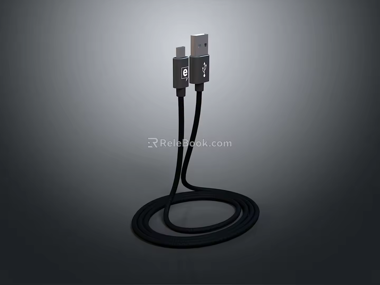 Data Line Apple Mobile Phone Charging Line Power Line Mobile Phone Power Line Charger 3d model