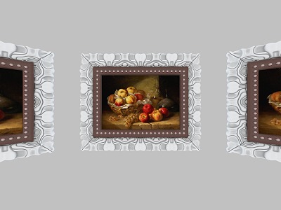 Picture Frame Photo Frame Oil Painting Still Life Painting Decorative Painting Wooden Frame Decorative Painting European Frame European Picture Frame Classical Picture Frame model