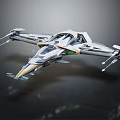 Modern fighter sci-fighter sci-fighter 3d model