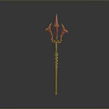 Spear Ancient Weapon Cold Weapon Medieval Item Medieval Weapon Sword Axe 3d model
