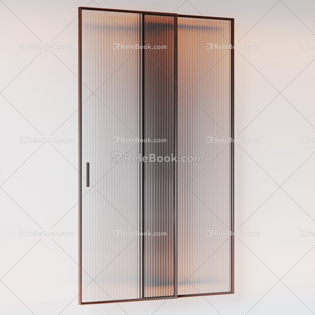 sliding door 3d model