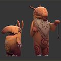 Modern Game Character Monster Monster 3d model