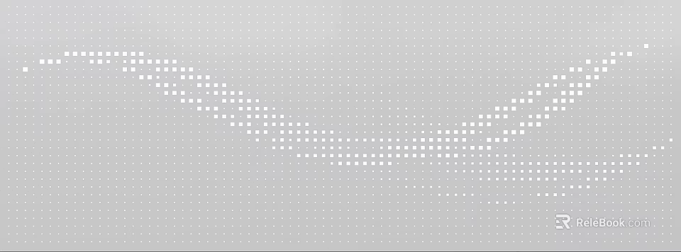 Gray Background With White Dots Forming Wavy Abstract Geometric Pattern 3d model