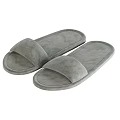 Cozy House Slippers in Brown Beige and Gray with Soft Strap for Home Comfort