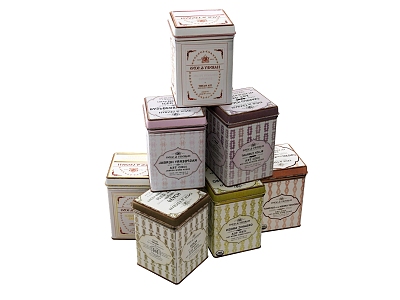 Tea Box Food Packaging Food Packaging 3d model