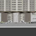 Modern Gate 3d model