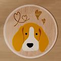 Cute Round Area Rugs with Various Animal Patterns for Kids Room Decor