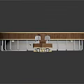 Classic Wooden Banjo With Metal Strings And Resonator For Musical Use