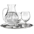 Tea Set Water Cup Water Kettle Table Ornaments Glass Decorations 3d model