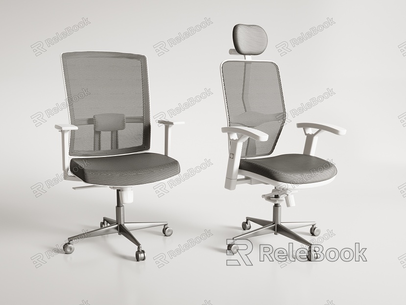 Modern office chair model