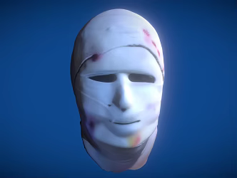 Bandage Face Gauze Gauze Face Mover Face 3d model