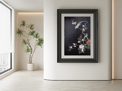 New Chinese Decorative Painting 3d model